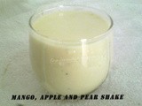 Mango Apple and Pear Shake