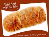 Plaited Bread With Egg Filling