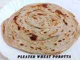 Pleated Wheat Porotta