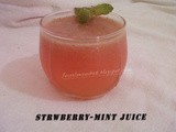 Strawberry- Mint Juice