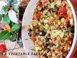 Tuna & Vegetable Salad
