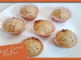 Wheat Carrot Muffins