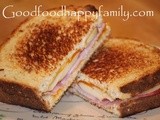 Apple Ham Cheddar Grilled Cheese