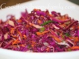 Asian Red Cabbage Slaw