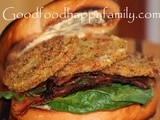 Bacon, Lettuce and Fried Green Tomato Sandwich