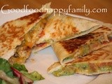 Chicken Club Quesadillas