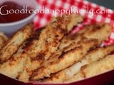 Crispy Baked Parmesan Fish Sticks