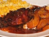 Peach Bourbon bbq Chicken