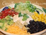 Quinoa Black Bean Burrito Bowl