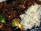 Quick oriental style Beef and Broccoli and how to cook perfect Basmati