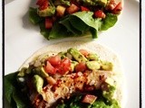 Lime and chilli fish tacos