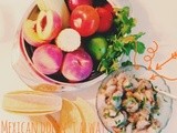Recipe: Prawn and peach tacos