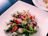 Recipe: Ricotta gnocchi with basil and tomato salad