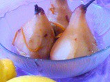 Recipe Swap: Poached Pears