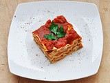 Delicious Vegan Whole Wheat Lasagna with Mushrooms