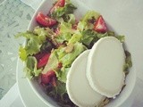 Strawberries and Vinaigrette. Posh job