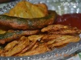 Onion & Potato fritters (Pakoray)