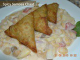 Spicy Samosa Chaat
