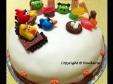 1st Ever Angry Birds Birthday Cake