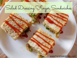 Finger Sandwiches Recipe - Salad Dressing Finger Sandwiches | Tea Sandwiches