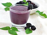 Blackberry Banana Smoothie