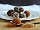 Carob Almond Truffles (Vegan, Sugar Free, Gluten Free)