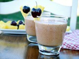 Cherry Pineapple Smoothie - The Best Anti-inflammatory Smoothie (Gluten Free, Raw)