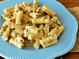 Creamy Lentil Pasta (Vegan, Soy-free, Gluten-free)