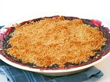 Double Berry Crisp (Gluten Free, Vegan)