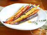 Maple Glazed Multi-colored Carrots (Gluten Free, Paleo)