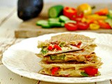 Quick and Easy Quesadilla (Vegan, Gluten-Free)
