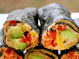 Raw Vegan Sushi (Gluten Free, Paleo)