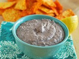 Spicy Black Bean Hummus (Vegan, Gluten-Free)