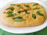 Spinach Parmesan Focaccia