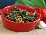 Spinach Salad with Creamy Sunflower Seed Dressing ( Vegan, Gluten-Free, Raw)