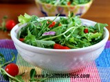 Spring Cleanse Salad with Quick & Easy Salad Dressing