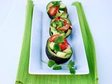 Stuffed Avocadoes (Gluten Free, Raw)