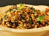 Vegan Fried Rice With Hijiki Seaweed