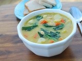 White Bean and Kale Soup (Gluten Free)
