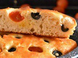 No Knead Focaccia bread | Italian Flatbread