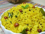 Lemon Mint Rice | Nimbu Pudina Chitranna