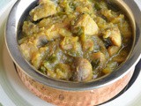 Mushroom Pepper Masala | Quick pressure cooker curry