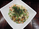 Pancetta and Pea Risotto
