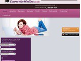 Courseworkonline.co.uk review – Course work writing service courseworkonline