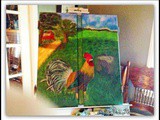 Rooster Doors For The Dresser RePurpose Project