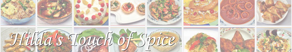 Very Good Recipes - Hilda's Touch of Spice