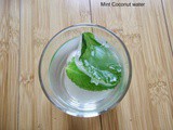 Mint Coconut Water