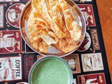 Spicy Mint and Coriander Chutney for Chorafali - No Cook