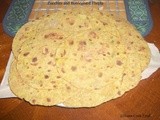 Zucchini and Dudhi (Bottle Gourd) Thepla / Flatbreads
