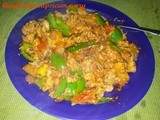Quick tuna capsicum curry